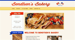 Desktop Screenshot of bendtsensbakery.com