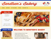 Tablet Screenshot of bendtsensbakery.com